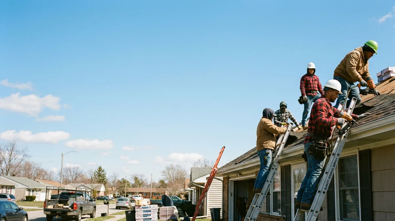 Roofing in Eleroy, IL near me
